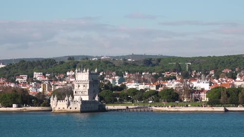 Tagus River and vibrant city landscape, showcasing Lisbon's rich maritime history and architecture.