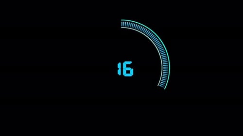 Countdown seconds timer symbol time or timer. Stopwatch symbol. countdown circle clock counter