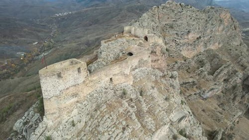Aerial Medieval Castle