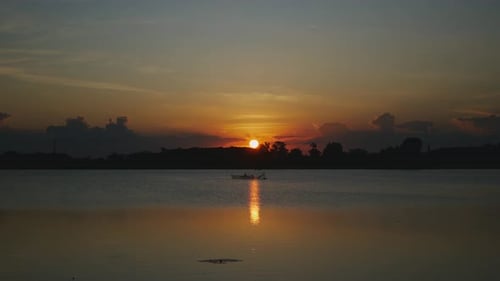 sunset background video
