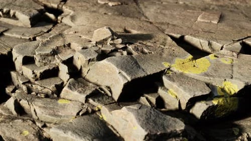 Close Up of Rocky Stones Formation