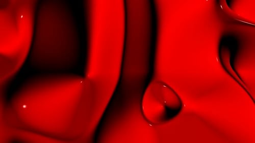 Luxury Background with Red Plasma Waves, Exclusive, 3D Render, Reflection, Unique Design