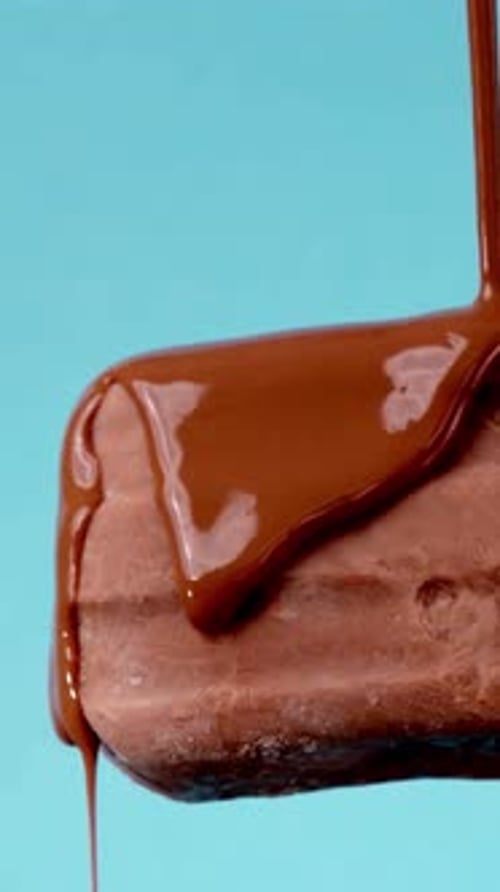 Vertical View Of Ice Cream