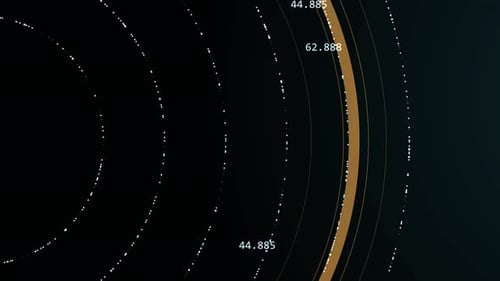 Conceito de tecnologia de conexão de dados de partículas de linha de pontos digital abstrata.