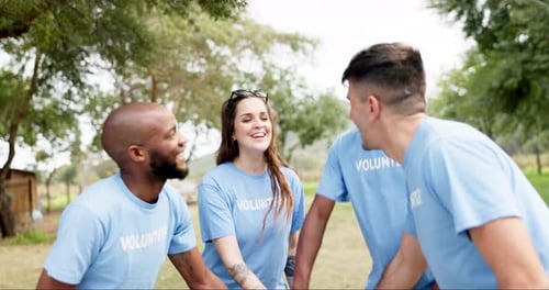 Volunteers Join Hands in Rural Green Park