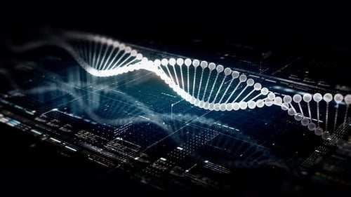 Holographische Darstellung der erweiterten DNA-Sequenzanalyse 02