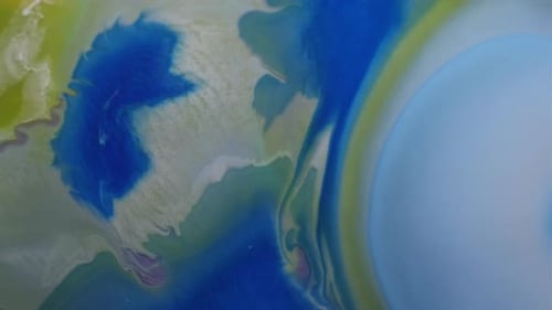 Mischung, Farbe, Tinte, Tropfen, Wasser, chemische Marmorflüssigkeit