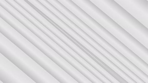 Clean White Abstract Diagonal Stripes Moving Background Loop