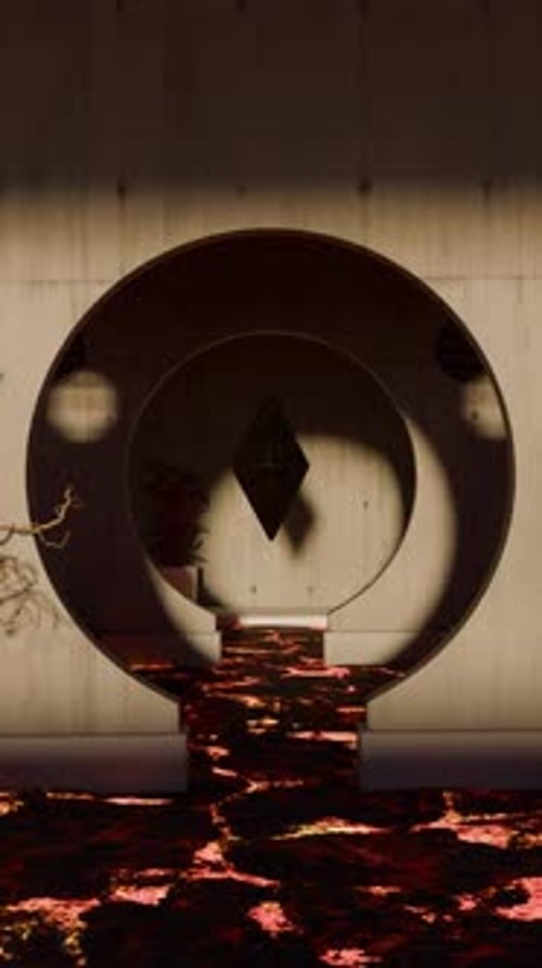 Diamond Emerging From Premium Hotel Pool