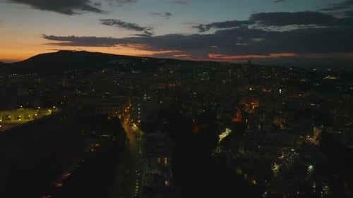 Fly Above Buildings in Urban Borough