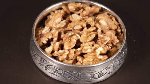 Walnut Kernel Close Up