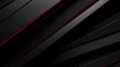 Abstract Geometric Dark Panels Looping Background