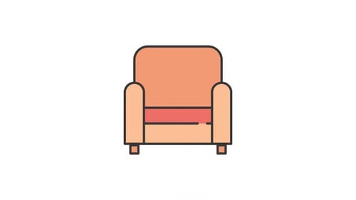 Armchair Icon Animation