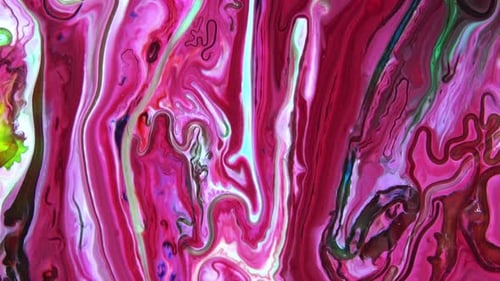Abstract Colorful Ink Movements Spreads On Water Texture 10