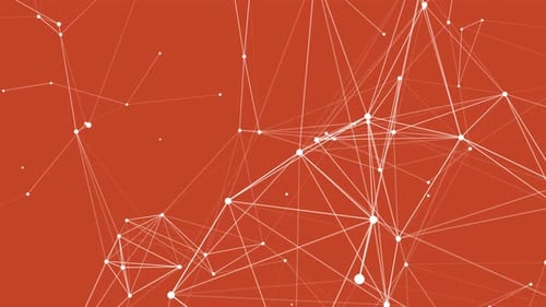 Dynamic Abstract Plexus Network Background Loop