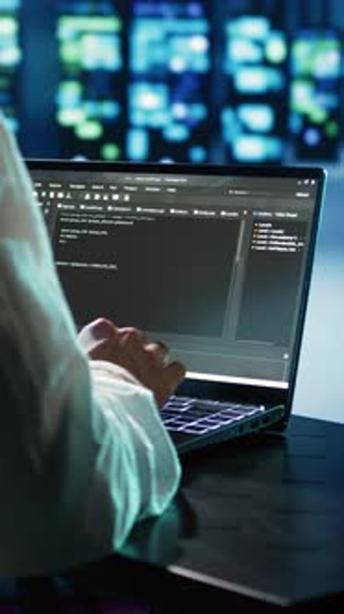 Vertical Video Programmer Runs Code in Data Center