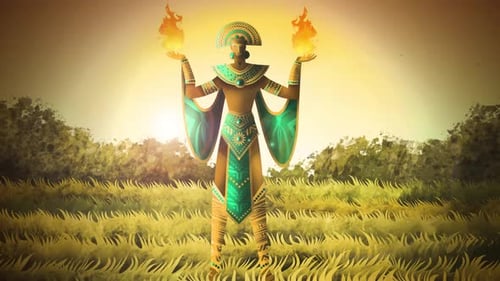 Inti Sun, dios de la mitología inca