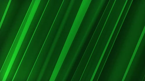 Dynamic Green Diagonal Stripes Abstract Motion Background Loop