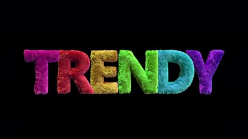 Colorful Furry Text Animation Reveal