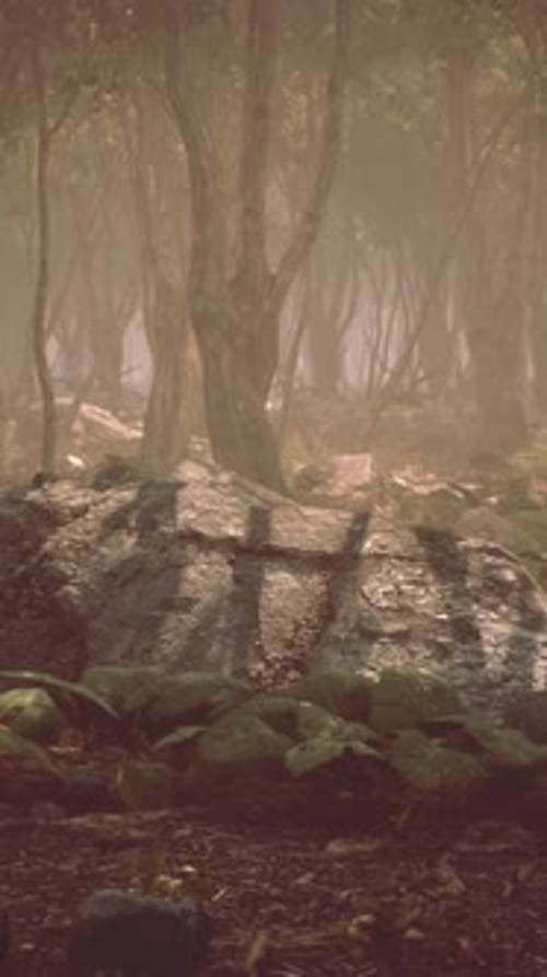 Roots of a Tree in a Misty Forest
