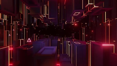 Neon Motion Tunnel 05