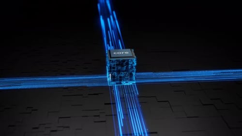 Conceptual Representation of Processor and Circuit Board Connections