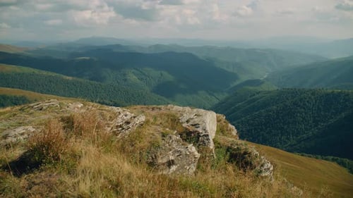 View on Beautiful Hills Valley