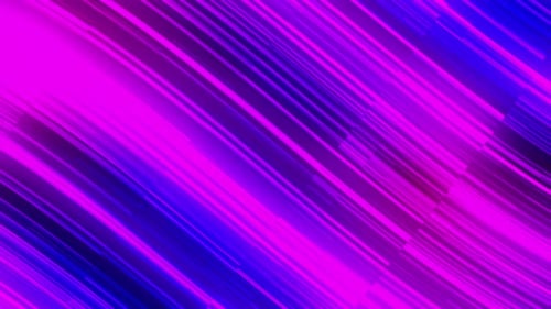 Dynamic Glowing Neon Lines Abstract Background