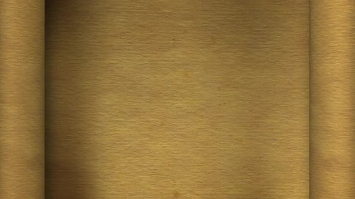 Vintage Textured Paper Scroll Unfolding Background Animation Loop