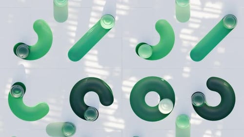 Geometric Path Colorful Balls 3d Loop