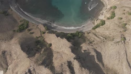 Padar Island Komodo Island Drone View Bird View