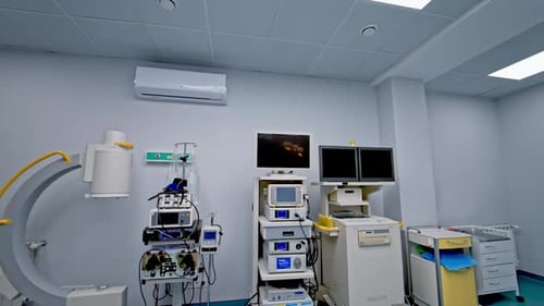 Modern Operating Room with Surgical Equipment