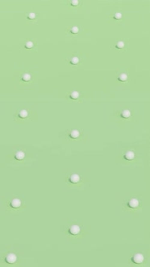 Pelotas de golf giratorias 3D