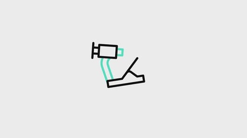 Microscope Animated Icon