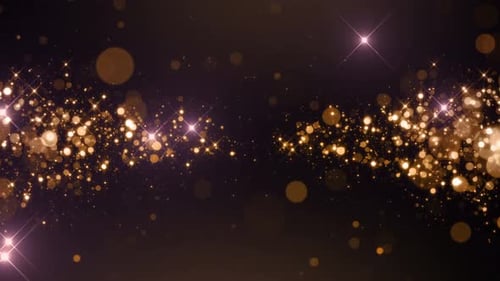 golden sparkle background glitter particles