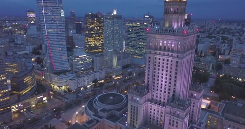 Warsaw the capital of Poland Financial district