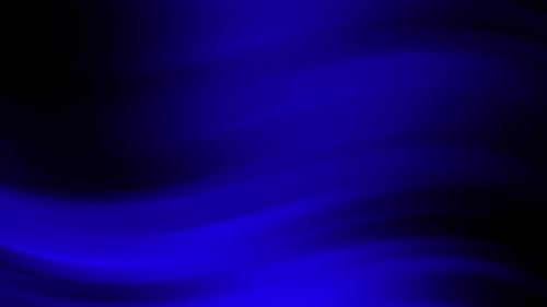 Abstract Blue Fluid Wave Motion Background Loop