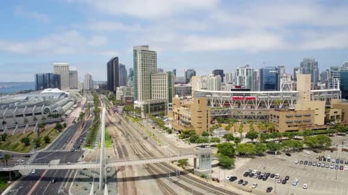 San Diego, CA / USA - June 6, 2016: Downtown San Diego