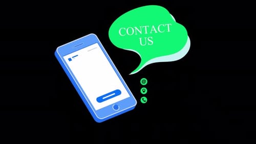 Contact Us Alpha Channel 4K