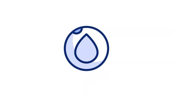 Humidity Icon With Animated Alpha, Elements Motion Graphics ft. alpha ...