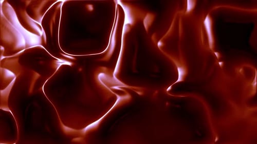 Fond de boucle sans couture dégradé en métal rouge abstrait