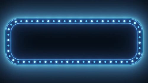 Marquee Light Board Retro Neon Sign