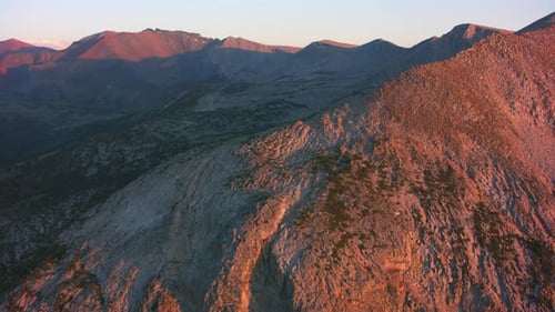 Yosemite, California Circa-2021: Aerial View Of Yosemite National Park. Shot With Cineflex From H...