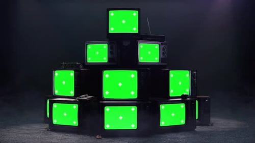 Old Tv 3 D Animation