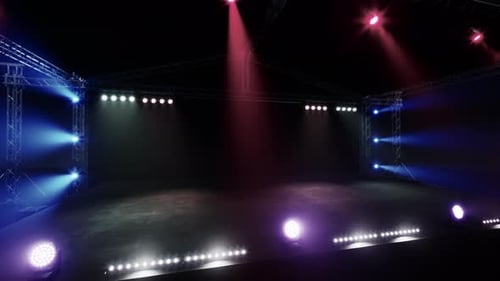 Dynamic Stage Lighting Background for Awards and Broadcasts