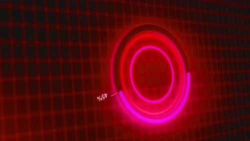 Ladestange mit Technologie und futuristischem Konzept.