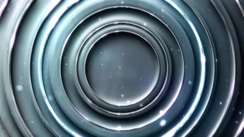 Luxury Glossy Metal Circle Background