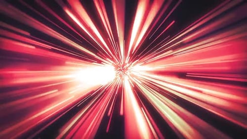 Orange Lights Fast Motion Loop