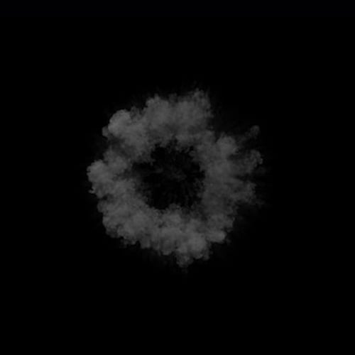 Fluid Smoke Burst Particle Reveal Transition