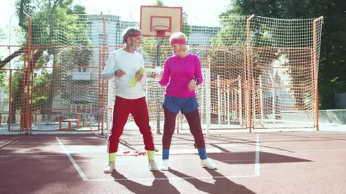 Active Lifestyle Enjoy a Fun and Engaging Workout Experience in the Beautiful Park Setting